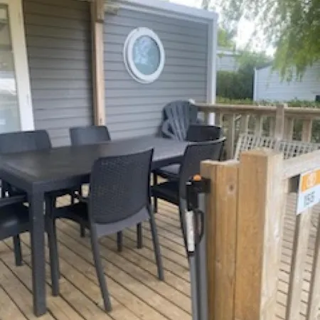 Sejour Normandie - - Mobilhome Premium 2ch-4p Avec Clim, Wifi Et Tv - 5 Etoiles - H156