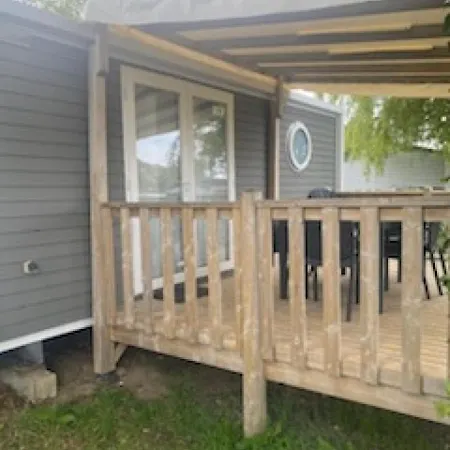 Sejour Normandie - - Mobilhome Premium 2ch-4p Avec Clim, Wifi Et Tv - 5 Etoiles - H156 Campingplatz