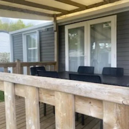 Sejour Normandie - - Mobilhome Premium 2ch-4p Avec Clim, Wifi Et Tv - 5 Etoiles - H156 Campingplatz